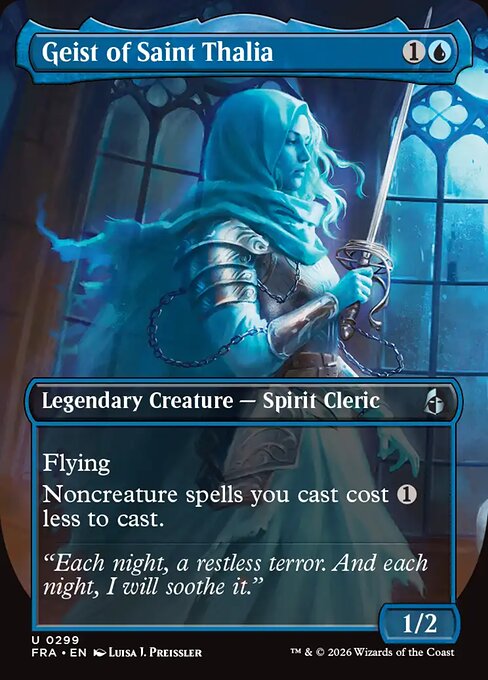FRA-299 Geist of Saint Thalia (Borderless) | Uncommon (EN)