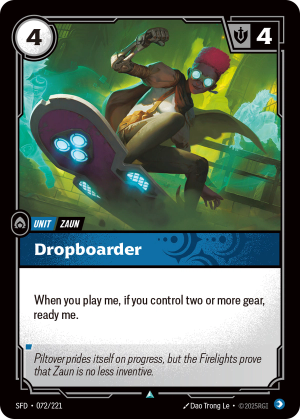 SFD-072/221 | Dropboarder | Uncommon
