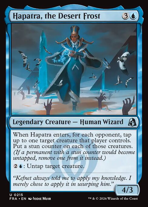 FRA-215 Hapatra, the Desert Frost | Uncommon (EN)