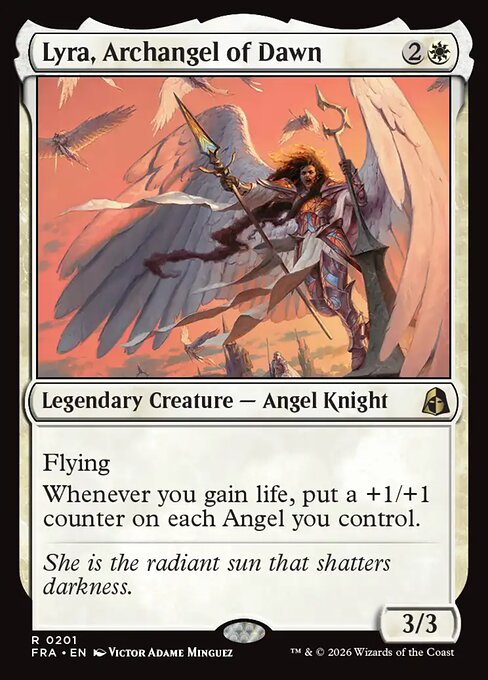 FRA-201 Lyra, Archangel of Dawn | Rare (EN)
