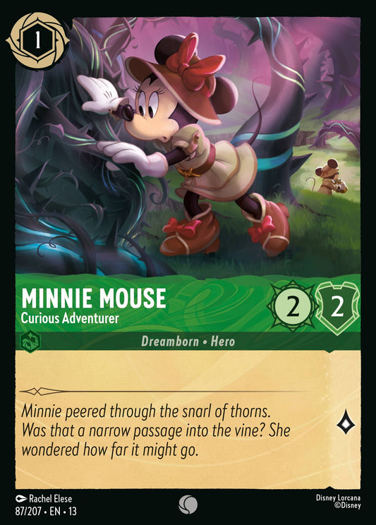 Set 13-87 Minnie Mouse - Curious Adventurer | Common