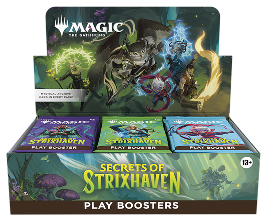 [Magic The Gathering 魔法風雲會] Secrets of Strixhaven | Play Boosters