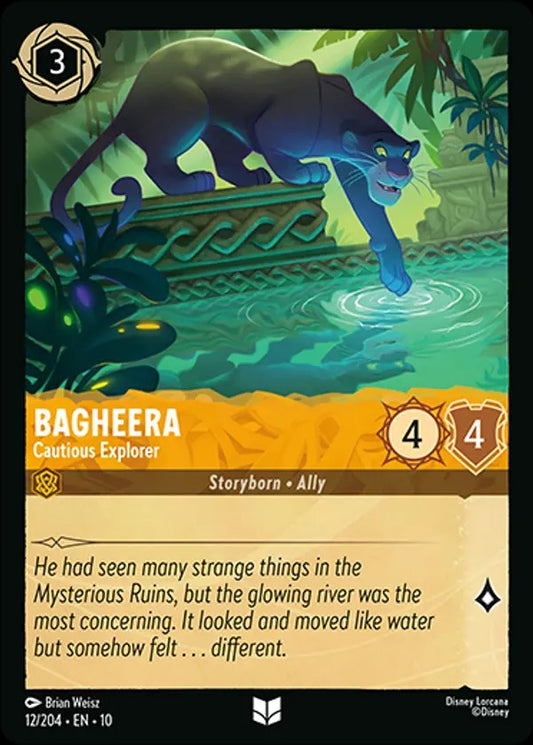 Set 10-012 | Bagheera - Cautious Explorer | Uncommon