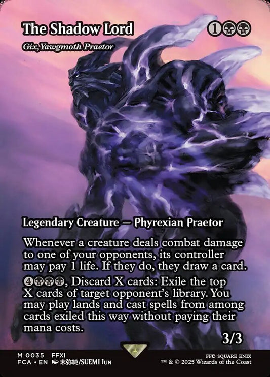 EN | Gix, Yawgmoth Praetor (The Shadow Lord)| | FCA-35