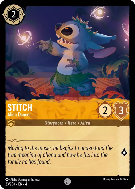 Set 4-023 | Stitch - Alien Dancer | Common