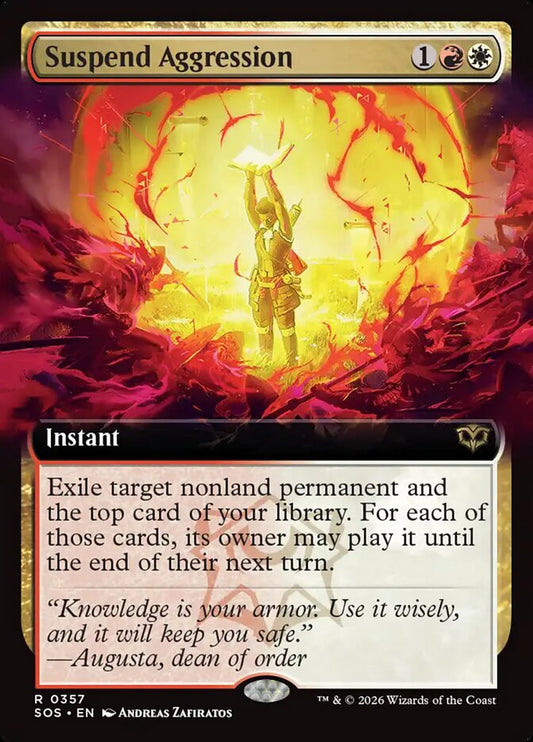 SOS-357 Suspend Aggression -EN- R (Foil)