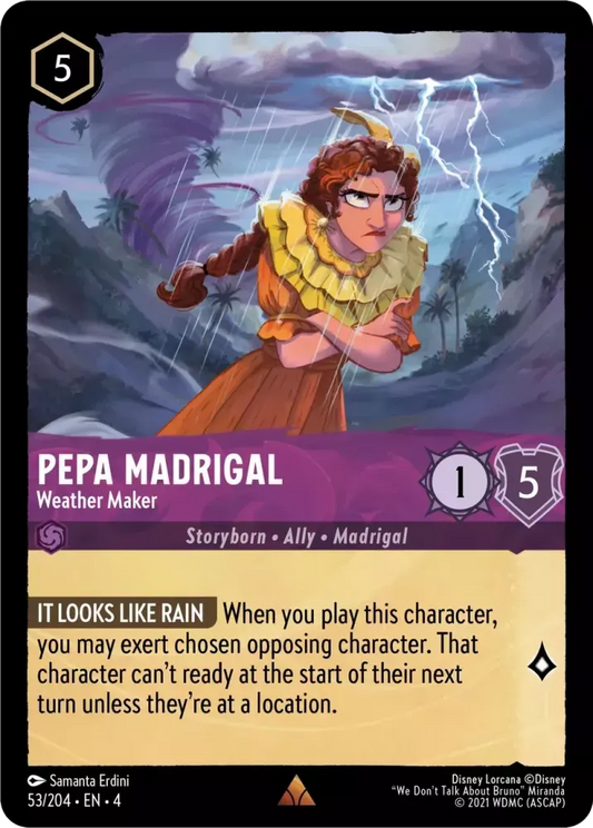 Set 4-053 | Pepa Madrigal - Weather Maker | Rare