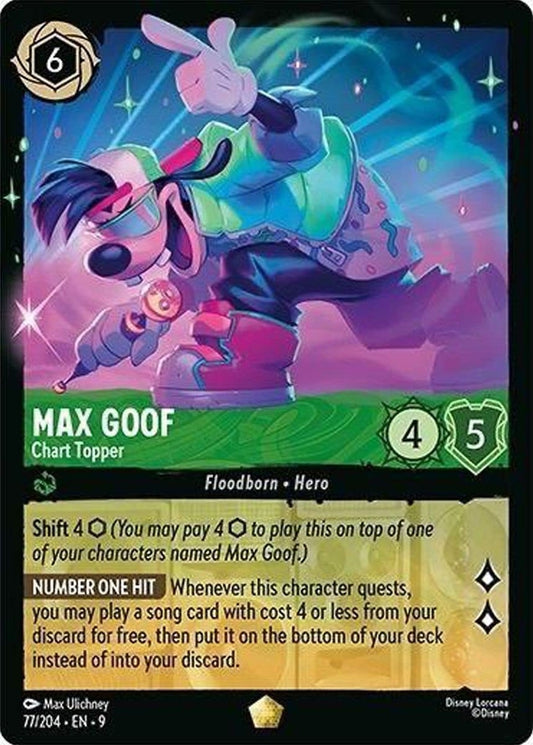 Set 9-077 | Max Goof - Chart Topper | Legendary