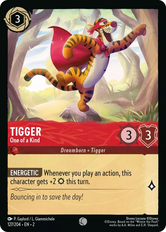 Set 2-127 | Tigger - One of a Kind | Common
