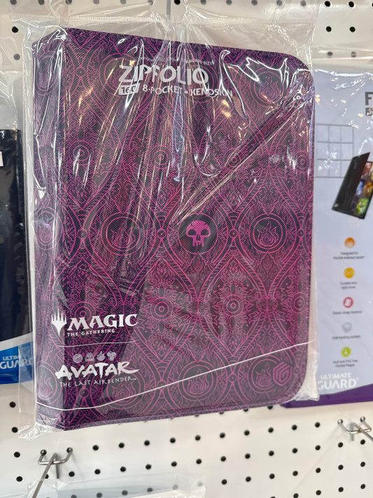[Ultimate Guard] ZIPFOLIO 160 XENOSKIN MAGIC: THE GATHERING | AVATAR: THE LAST AIRBENDER - MANA SYMBOL | BLACK