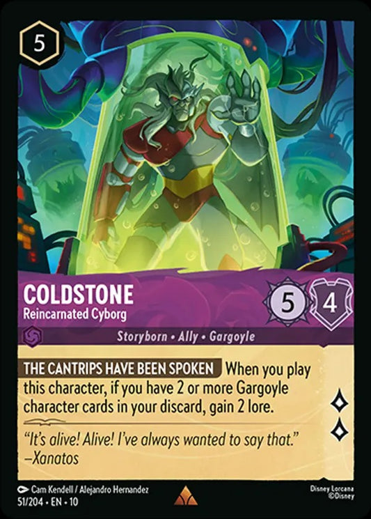 Set 10-051 | Coldstone - Reincarnated Cyborg | Rare