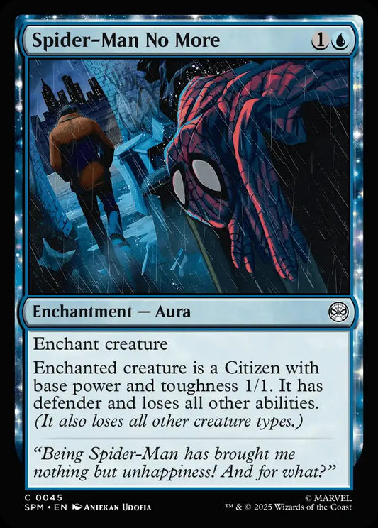 SPM-0045 | Spider-Man No More | EN  | C | Non-Foil