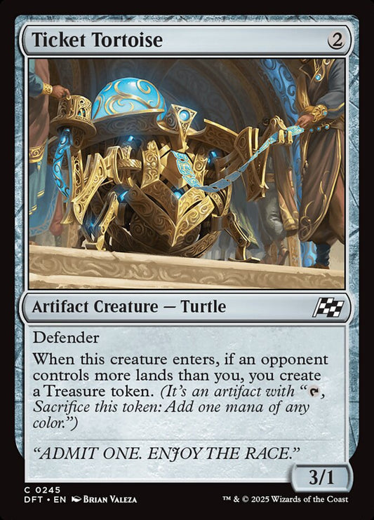 DFT-0245 | Ticket Tortoise | EN  | - | Foil