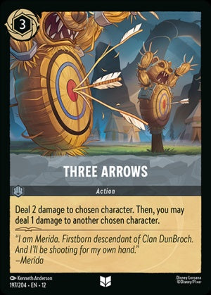 Set12-197 | Three Arrows | Uncommon | Foil