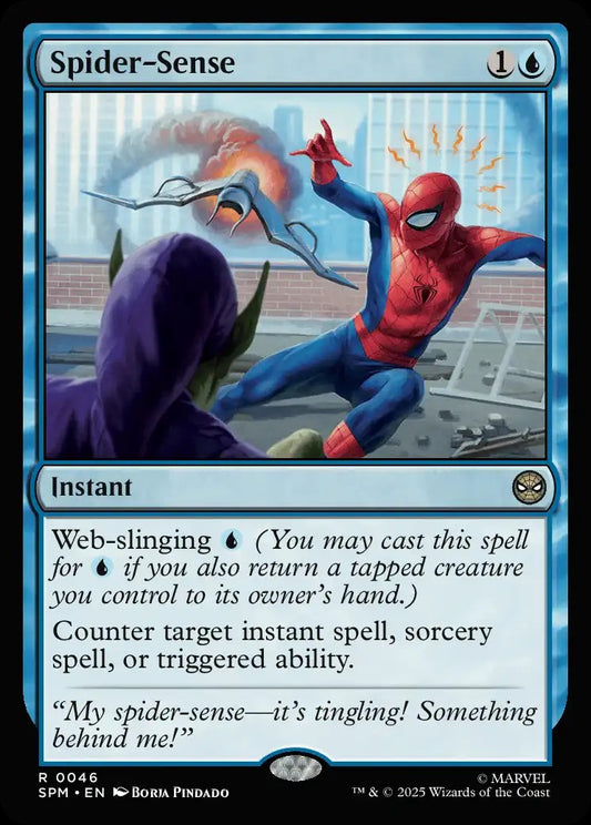 SPM-0046 | Spider-Sense | EN  | R | Foil