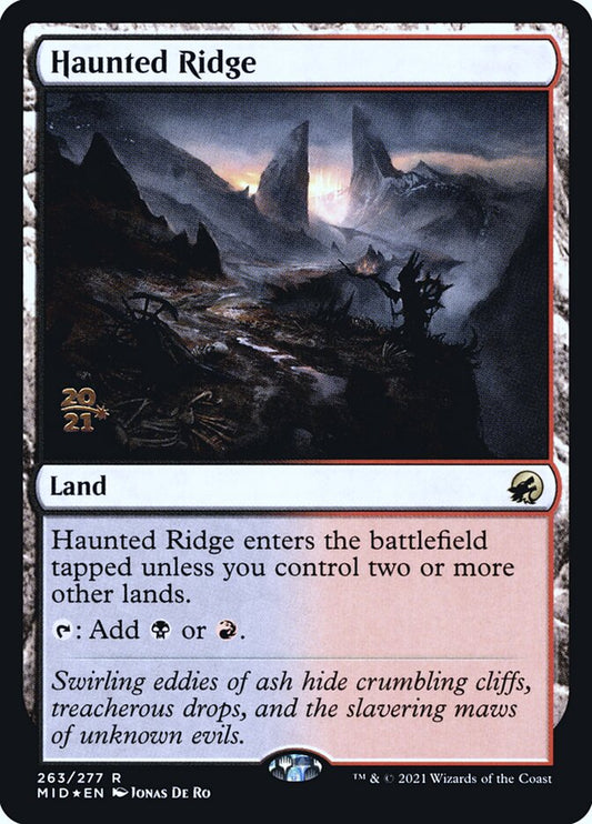 EN | Haunted Ridge Foil| | MID-263