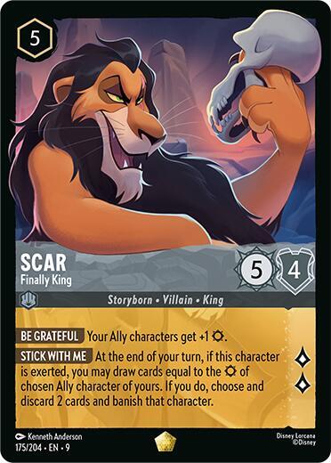 Set 9-175 | Scar - Finally King | Legendary