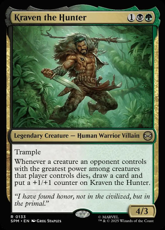 SPM-133 Kraven the Hunter | Rare (EN)