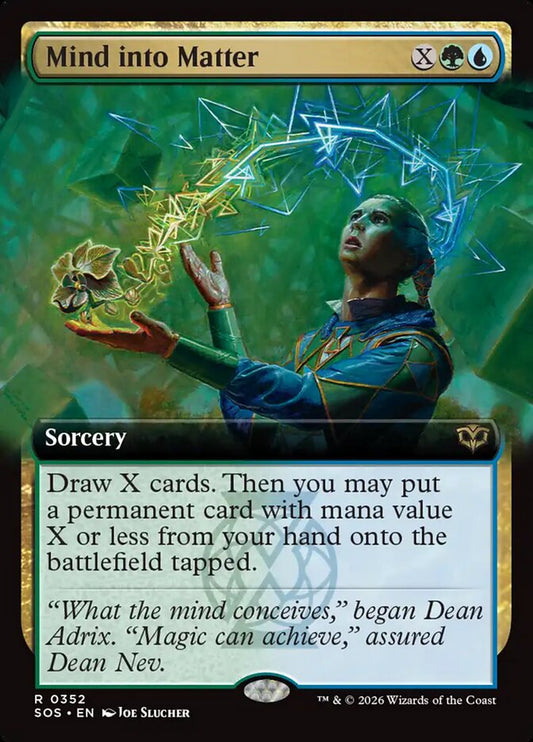 SOS-352  Mind into Matter -EN- R (Non-Foil)