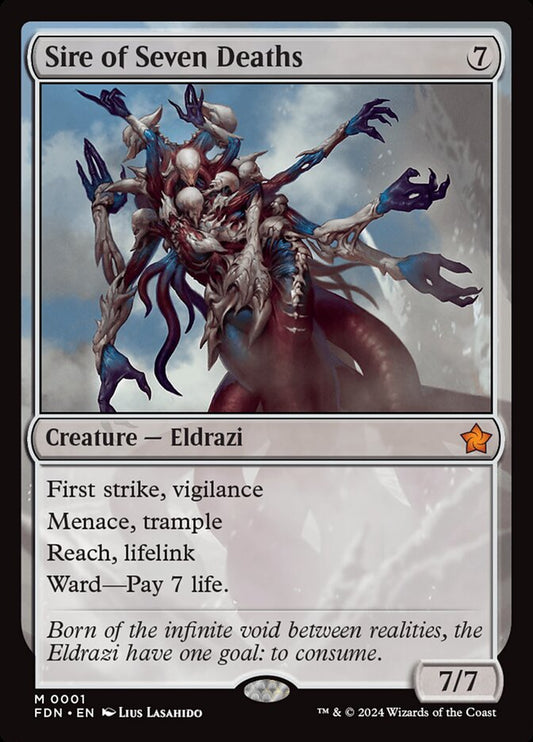 FDN-0001 | Sire of Seven Deaths | EN  | - | Foil