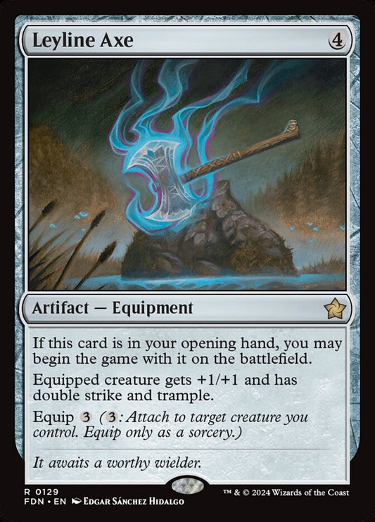 FDN-0129 | Leyline Axe | EN  | - | Non-Foil