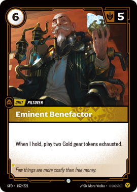 SFD-152/221 | Eminent Benefactor | Common