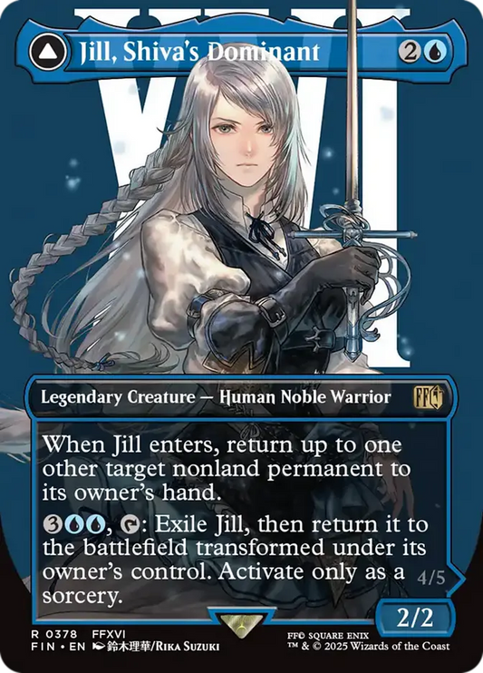 FIN-0378 Jill, Shiva's Dominant // Shiva, Warden of Ice | Rare (EN)