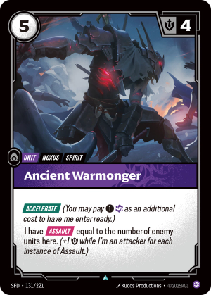 SFD-131/221 | Ancient Warmonger | Uncommon