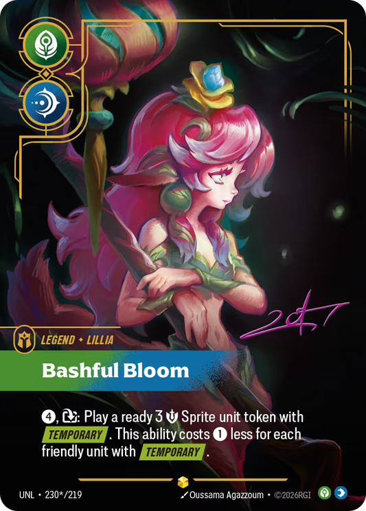 UNL-230*/219 Lillia - Bashful Bloom (Signature) | Showcase