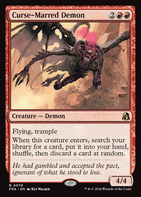 FRA-079 Curse-Marred Demon | Rare (EN)