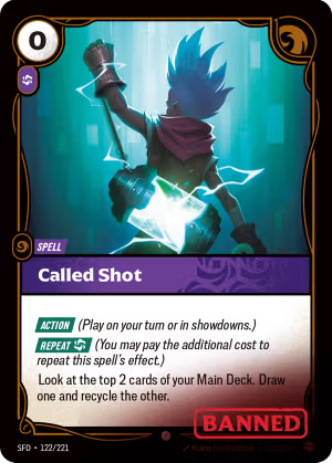 SFD-122/221 | Called Shot | common
