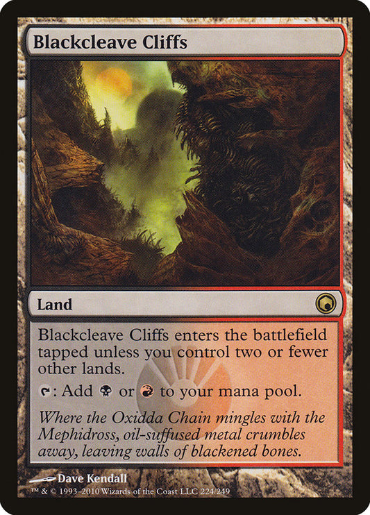 EN | Blackcleave Cliffs | SOM-224 | Rare