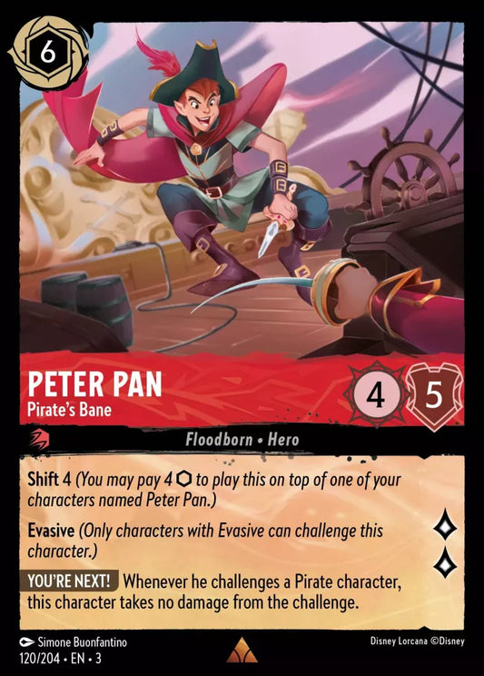 Set 3-120 | Peter Pan - Pirate's Bane | Rare