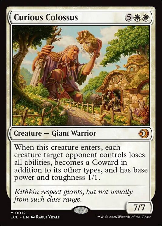 ECL-012 Curious Colossus | Mythic (EN)
