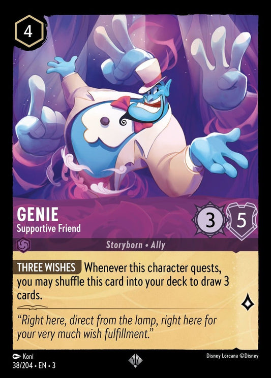 Set 9-054 | Genie - Supportive Friend | Rare