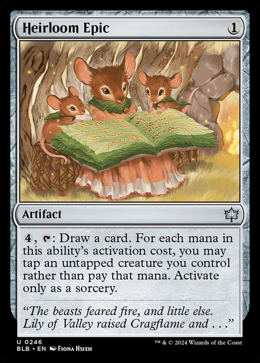 BLB-0246 | Heirloom Epic | EN  | - | Non-Foil