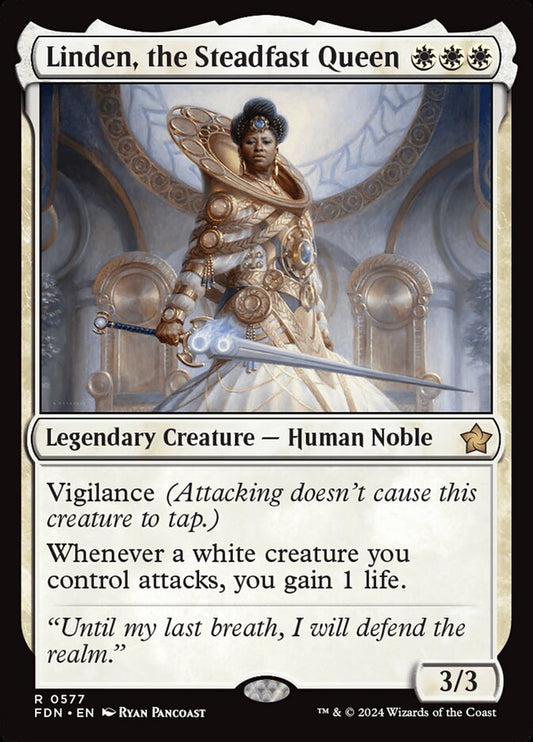 FDN-0577 | Linden, the Steadfast Queen | EN  | - | foil