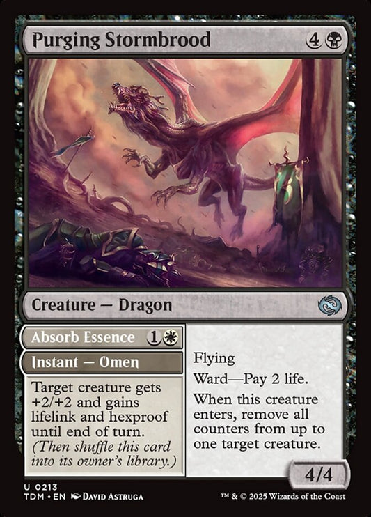 TDM-0213 | Purging Stormbrood // Absorb Essence | EN  | - | Foil