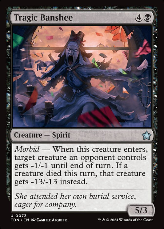 FDN-0073 | Tragic Banshee | EN  | - | Non-Foil