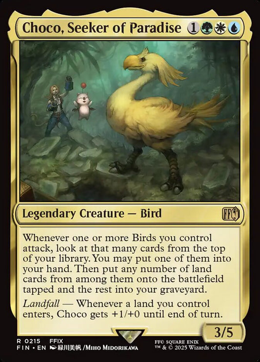 FIN-215 Choco, Seeker of Paradise | Rare (EN)