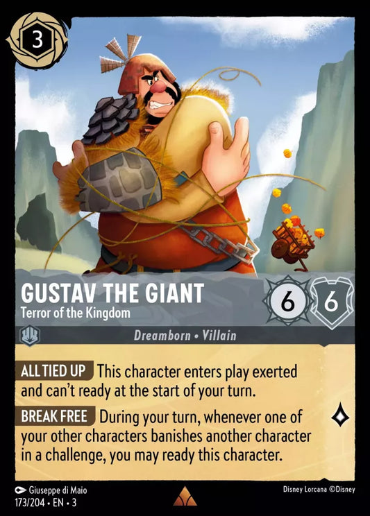 Set 3-173 | Gustav the Giant - Terror of the Kingdom | Rare
