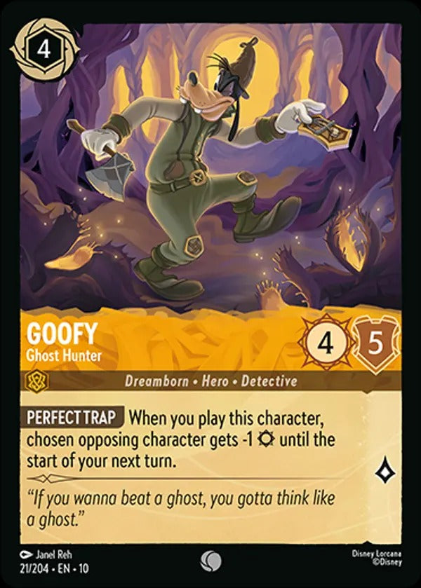 Set 10-021 | Goofy - Ghost Hunter | Common