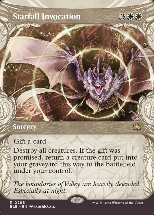 BLB-0298 | Starfall Invocation | EN  | - | foil