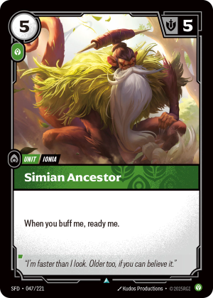 SFD-047/221 | Simian Ancestor | Uncommon