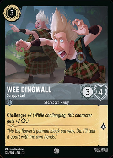Set12-176 | Wee Dingwall – Scrappy Lad | Common | Non-Foil