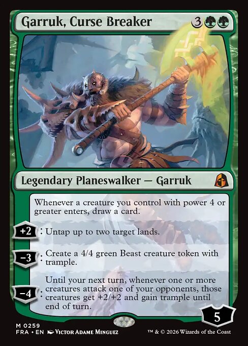 FRA-259 Garruk, Curse Breaker | Mythic (EN)