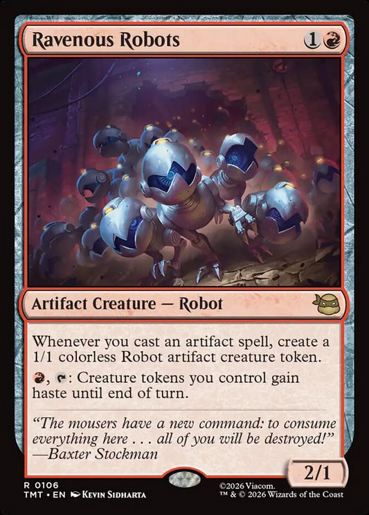 TMT-106 Ravenous Robots | Rare (EN)