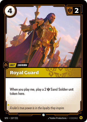 SFD-157/221 | Royal Guard | Common
