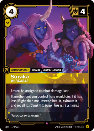 SFD-173/221 | Soraka, Wanderer | Rare