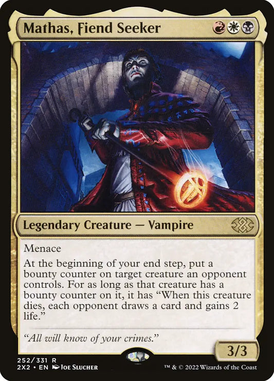 2X2-0252 | Mathas, Fiend Seeker | EN  | - | Non-Foil